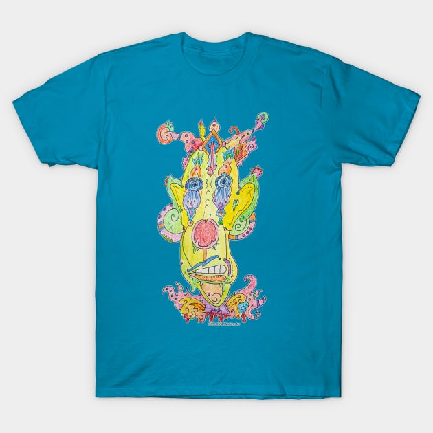 Carrot Chin the Clown T-Shirt by DEAD and Making Art 